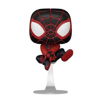 Funko POP! Miles Morales mit Bodega Cat Suit | Spider-Man Figur | 767 | 9,5 cm