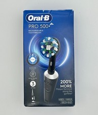 Oral-B Pro 500 PLUS Model Rechargeable Electric Toothbrush with 3 Modes