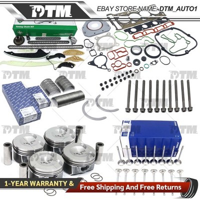 OEM Engine Rebuild Overhaul Kit Oversize 83.01mm +0.5 FOR VW Audi EA888 2.0TFSI