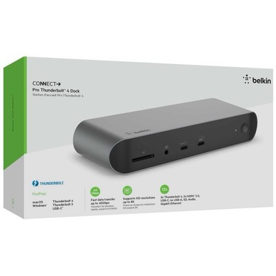 Belkin Pro Thunderbolt 4 Dock Wired  für MacBook & Windows Docking Station. 365 