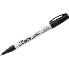 Paint OilBased Marker, Extra Fine Tip, Black Ink 1874990