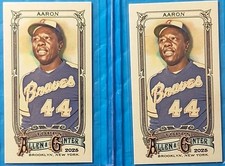 Hank Aaron [Allen Ginter Mini & Base Mini] #13 (2025 Topps Allen & Ginter)