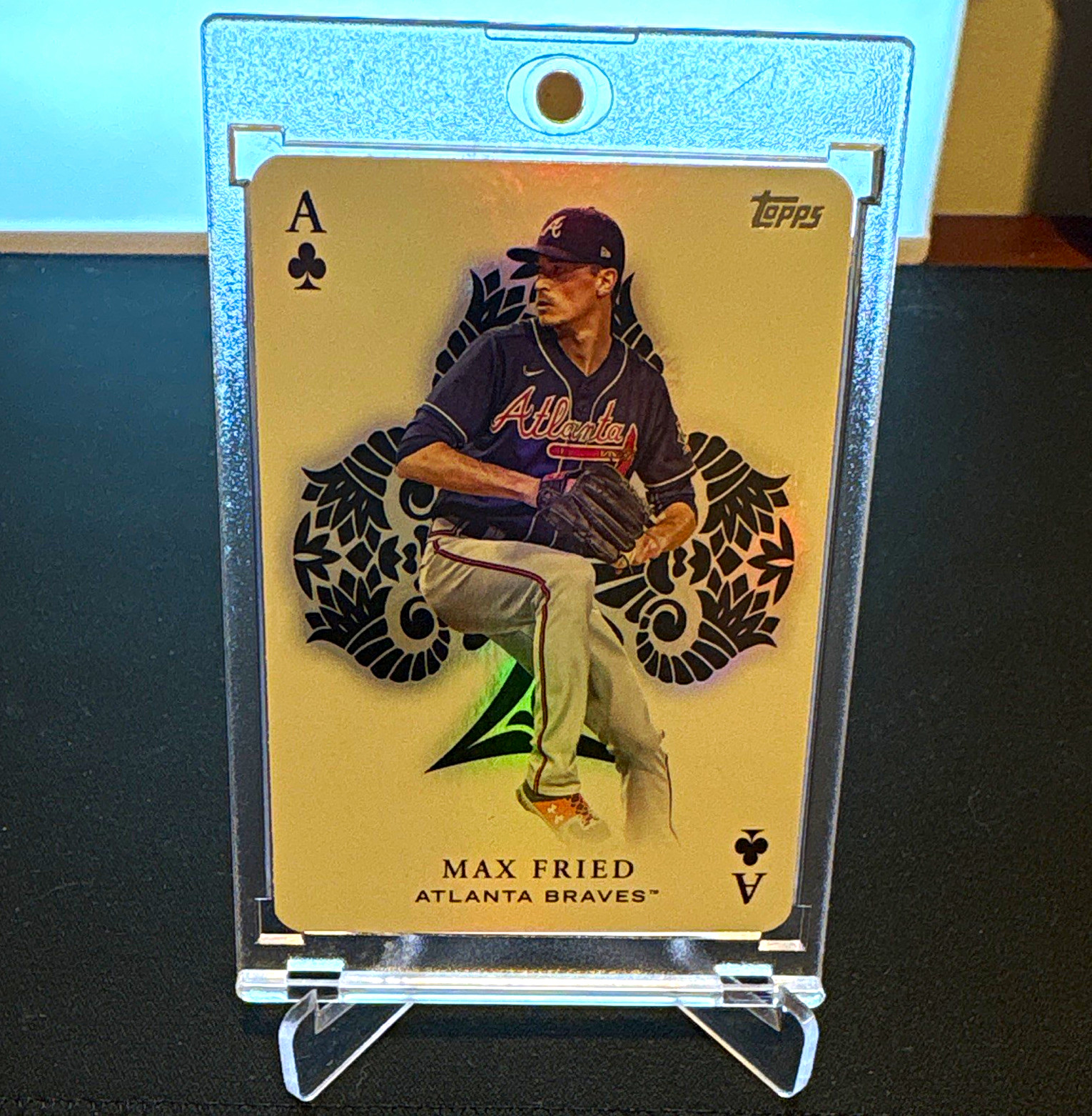 Topps 2023 Series 1 Max Fried Braves All Aces Insert Baseball Base #AA-20
