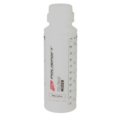 Simson MZ Mischölflasche 125 ml Skala Ölflasche unterwegs 2-Takt 1:50 Mischung - Bild 1 von 2