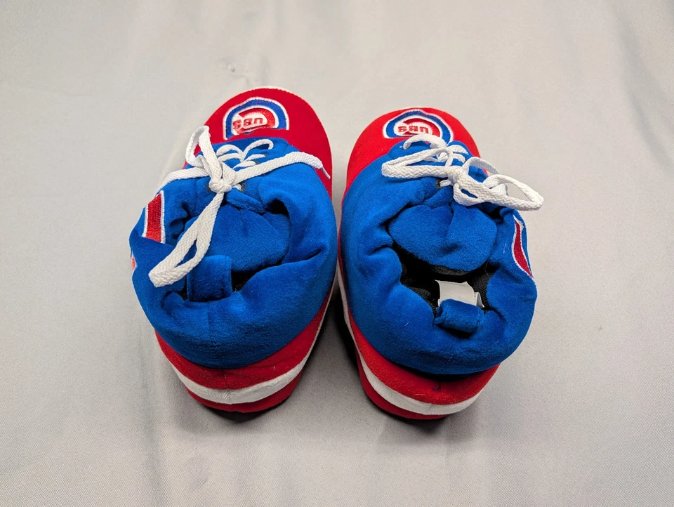 Zapatos Zapatilla Chicago Cubs GRANDES MLB Talla Adulto Zapatilla Estilo Felpa Casa Zapatos Foto 3 de 4