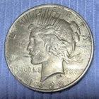 1922 Peace Silver Dollar $1 Philadelphia Mint 90% Silver Business Strike