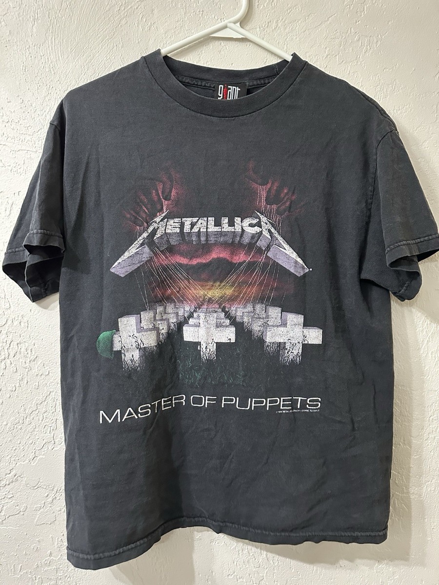 1994 Metallica Tee Shirt Master Of Puppets Size Medium | eBay