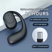 Wireless Bluetooth Headset for Driving Noise Cancelling Hands Free Earphone Mic