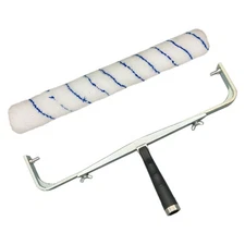 18inch Paint Roller Brush Aluminum Alloy Roller Frame Painting Handle Tool8896
