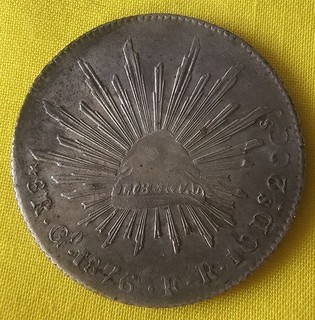 🚚⚡️🔥VIDEO 👀🔥1876 Go FR 8 Reales Mexico Extra Fine to Almost Uncirculated