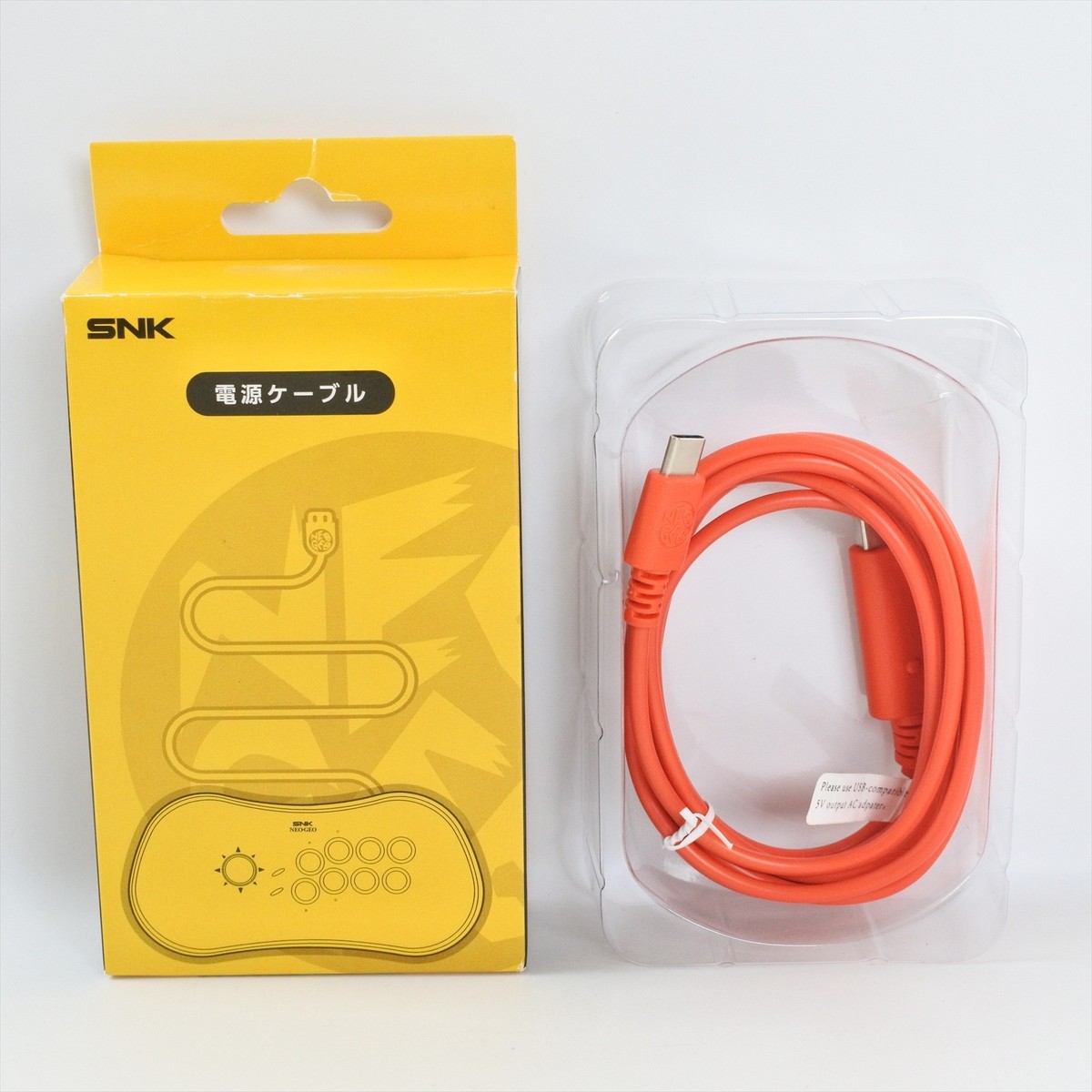 SNK 他ゲーム機本体 NEOGEO MINI USBケーブル欠品 NEOGEO - POWER CABLE - for Arcade Stick PRO Neogeo Mini SNK