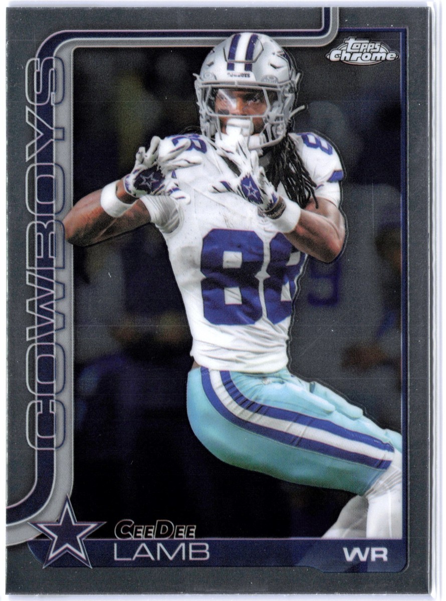 2025 TOPPS CHROME FOOTBALL CEEDEE LAMB DALLS COWBOYS | eBay