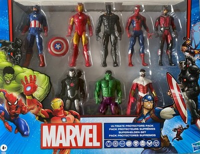 Hasbro Marvel Ultimate Protectors Pack Superhelden-Set Action-Figuren NEU