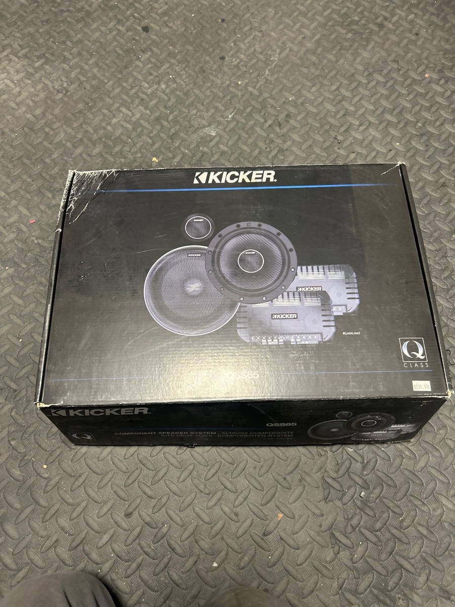 kicker QS Series speakers QSS65 | eBay