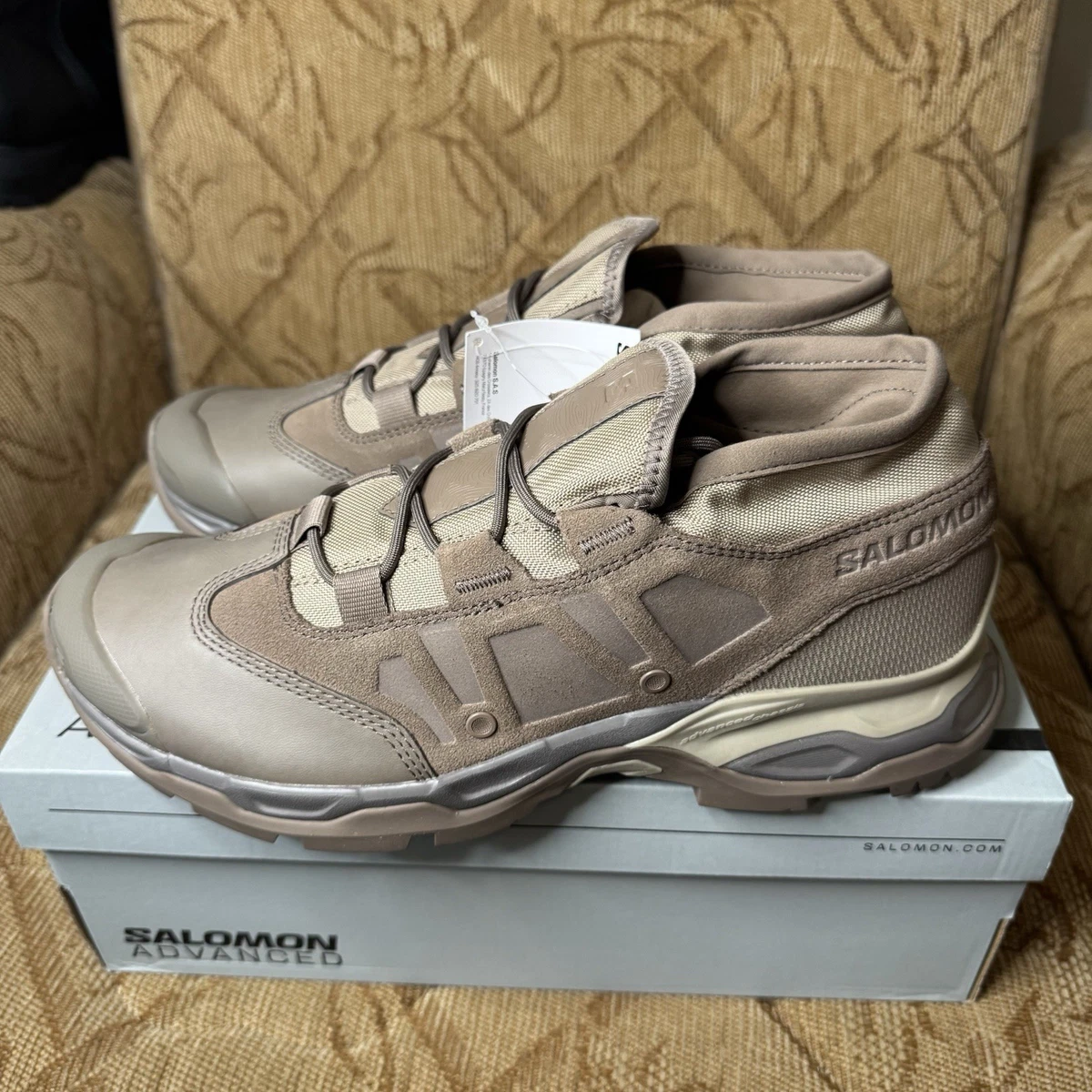 Salomon Jungle Ultra Advanced Low Falcon Vintage Khaki for sale | eBay