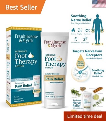 Foot Pain Relief Cream - Intensive Foot Therapy Lotion - Diabetic Nerve Pain ...