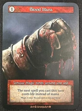BLOOD MANA SORCERY CONTESTED REALM GOTHIC UNIQUE MAGIC  SP!