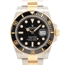 Rolex Rolex SUBMARINER DATE 116613LN SS×YG SS×YG AT black dial