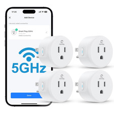 Smart Plug 5Ghz& 2.4Ghz, 15A Wifi Smart Outle...