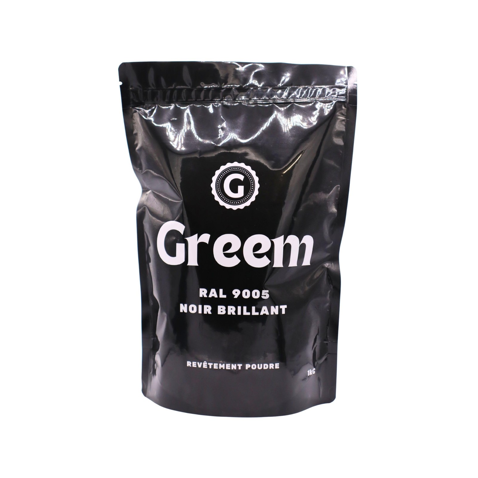 Greem, Verniciatura a polvere, Rivestimento in polvere, Nero lucido - Ral (m1F)