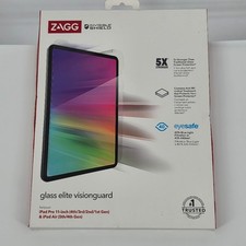 Zagg Glass Elite Visionguard Screen Protector iPad Pro 11" 1/2/3/4 iPad Air 4/5