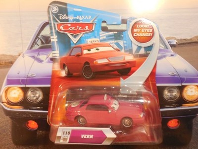 Disney Pixar Cars 2010 Vern #118 THE TAXI LENTICULAR EYES MOVE SERIES 2 FREE SHP