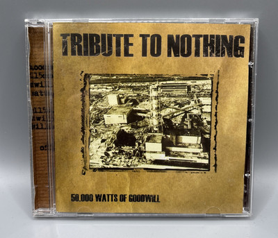 Post-hardcore band CD Album | Tribute to Nothing - 50,000 Watts of Goodwill