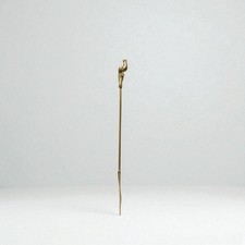 Extra Long-Handle Brass Shoe Horn, Peacock Shaped Handle