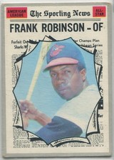 (1970L) 1970 Topps Baseball Sporting News 463 Frank Robinson VG