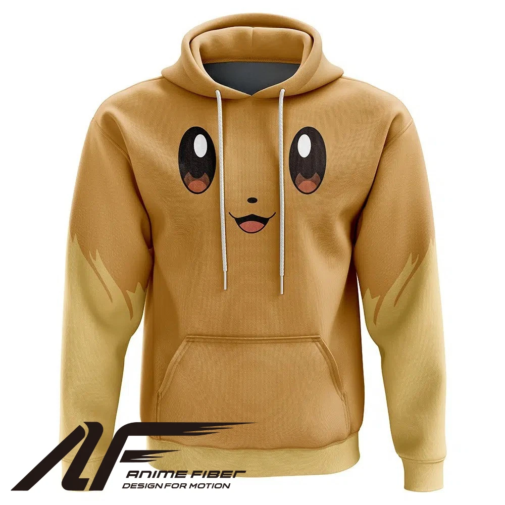 PKM Eevee 3D Hoodie