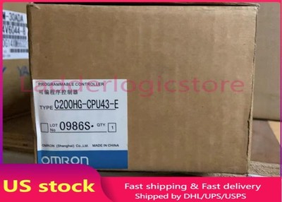 New In Box OMRON C200HG-CPU43-E C200HGCPU43E Module #H