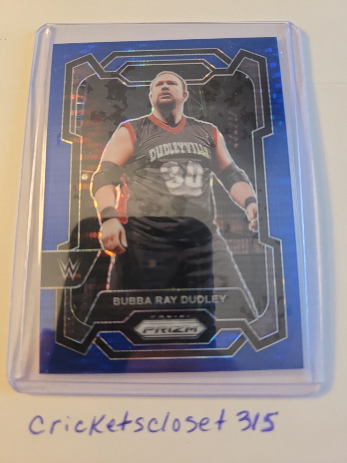 2024 Panini Prizm WWE - Bubba Ray Dudley #170 Blue Pulsar Prizm 16 /75