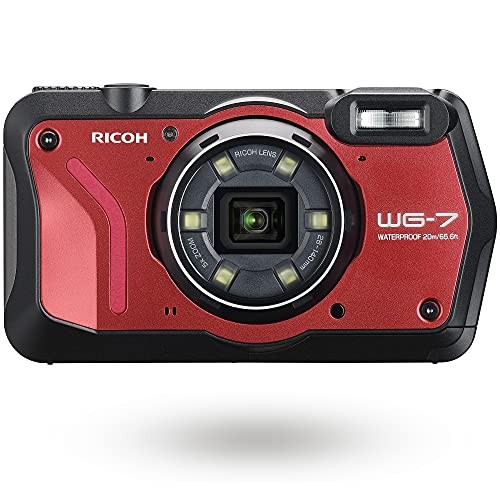 RICOH WG-7 Red Authentic outdoor camera [Authentic 20m waterproof] 20 million pi