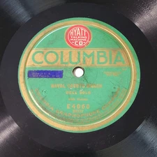 Billy Whitlock / Unknown ‎– Naval Cadets March / Albinos Polka 78 RPM Columbia V