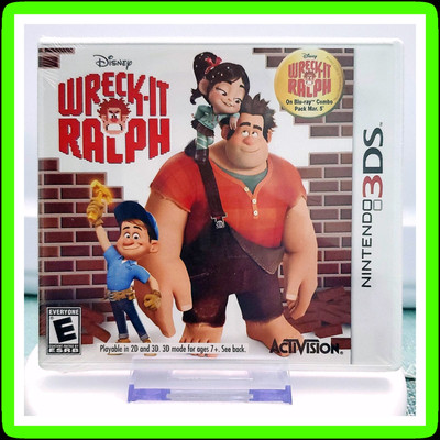   Wreck-It Ralph (Nintendo 3DS 2012)   BRAND NEW   SEALED   DISNEY Activision