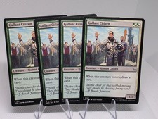 4x Gallant Citizen- Creature Spider-Man MTG Magic Cards!!