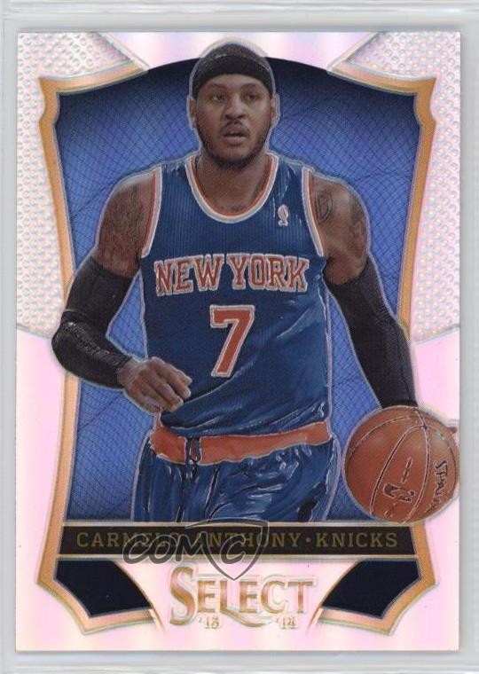 2013-14 Panini Select Silver Prizm Carmelo Anthony #122 HOF h8k