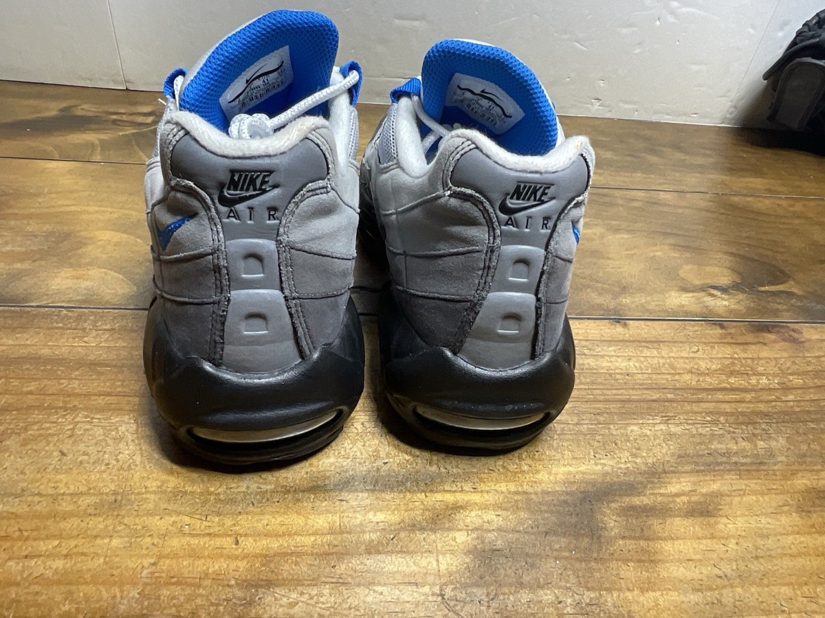 Nike Air Max 95 OG Crystal Blue White Grey Black Mens Size 8