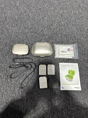 Phonak Audeo B70 Pair Hearing Aids - White With Accessories