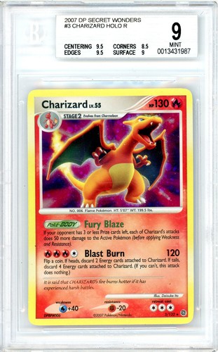 Charizard graded BGS 9 for sale on eBay