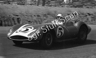 1958 Road Racing original photo negative Chuck Daigh Scarab race car Riverside