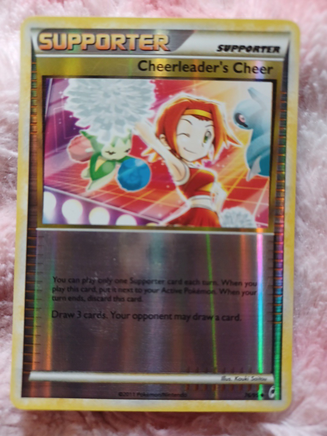 Pokémon Cheerleader's Cheer Call of Legends 76/95 Reverse Holo TCG Card