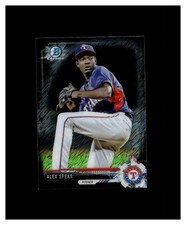 2017 Bowman Chrome Mini Prospects Black Shimmer Refractor #BCP68 Alex Speas /100