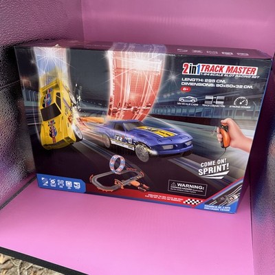 2 In 1 Track Master 1:64scale Slot Racing Set