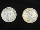1918& 1918 D Walking Liberty Halk Dollars