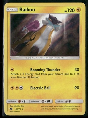 Raikou 32/73 Holo LP