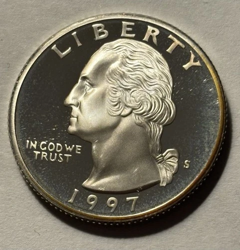1997-S Washington Quarter Silver Coin Proof