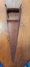 Vintage Carved Wooden Letter Opener In The Form Of An Indian Katar
