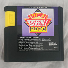 Electronic Arts Super Baseball 2020 (Sega Genesis) Game Cartridge