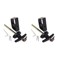 4 Inch T-Handle Shed Door Lock Handle Keyed Alike Garage Latch Hardware